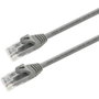 Aisens Cable de Red RJ45 CAT.6A UTP 0,5m Gris